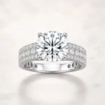 Butterfly Dance 10ct Bow Moissanite Statement Ring