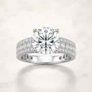 Butterfly Dance 10ct Bow Moissanite Statement Ring