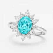 Ocean Crown Paraiba Ring - Image 4