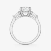 2CT Radiant Cut CZ Ring - Image 3