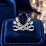 Royal Blue Grace Ring - Image 2