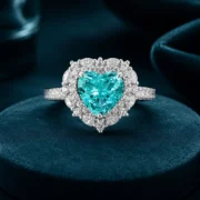 Sea Glass Heart Ring - Image 4