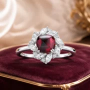 Garnet Grace Ring - Image 5