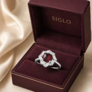 Garnet Grace Ring - Image 4