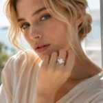 3ct Pear Cut Teardrop Lab-Grown Diamond Ring