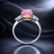 2CT Radiant Cut CZ Ring - Image 4