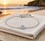 Starlight Classic Six-Prong Solitaire Moissanite Bracelet - Image 3