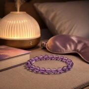 Violet Breath Natural Amethyst Single-Loop Bracelet (3 Sizes Available) - Image 5