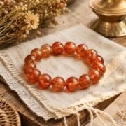 Golden Sunlight Natural Sunstone Single-Loop Bracelet (3 Sizes Available) - Image 4
