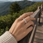 Lucky Bloom Marquise Clover Moissanite Eternity Ring