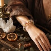 Koi Fortune 7A Premium Fire Quartz Limited Edition Bracelet - Image 2