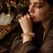 Koi Fortune 7A Premium Fire Quartz Limited Edition Bracelet - Image 5