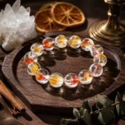 Koi Fortune 7A Premium Fire Quartz Limited Edition Bracelet - Image 4