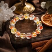 Koi Fortune 7A Premium Fire Quartz Limited Edition Bracelet - Image 3
