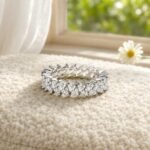Marquise Glow Full Eternity Zircon Band Ring
