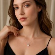 Moon Dew Pearl & Moissanite Diana 3-Piece Set - Image 5