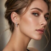 Stellar Moon Weave Moissanite Star & Moon 3-Piece Set - Image 3