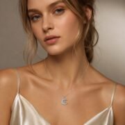 Stellar Moon Weave Moissanite Star & Moon 3-Piece Set - Image 4