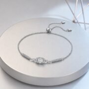 Star Bloom Hexagonal Moissanite Bracelet - Image 4