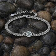 Rivelle Solitaire Chain Bracelet