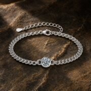 Rivelle Solitaire Chain Bracelet - Image 3