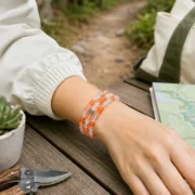 Golden Sunstone Natural Arusha Multi-Wrap Bracelet - Image 6