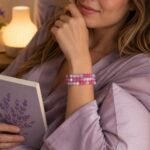 Rose Calm Natural Lepidolite Multi-Wrap Bracelet