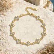 Florielle Golden Bloom Bracelet - Image 6