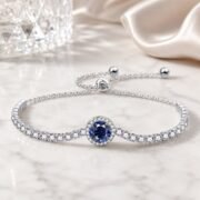 Dual Glow Two-Tone Moissanite Necklace - Image 11