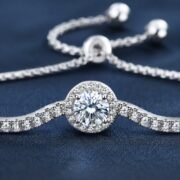 Dual Glow Two-Tone Moissanite Necklace - Image 8