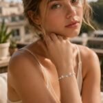 Summer Bloom Clover Flower Moissanite Bracelet