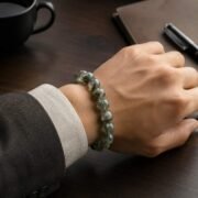 Thousand Layer Treasure Rare Green Phantom Quartz Bracelet - Image 2