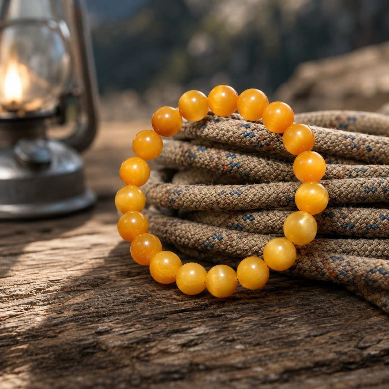 WhatsApp Image 2026-07-18 at 15.10.19 (3) Golden Eye Jade Tiger's Eye Bracelet - Image 1