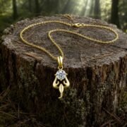 Zodiac Collection · 1 Carat Moissanite Necklace - Image 4