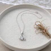Zodiac Collection · 1 Carat Moissanite Necklace - Image 2