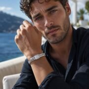 Silver Crest 999 Fine Silver Cuban Link Bracelet
