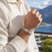 Silver Crest 999 Fine Silver Cuban Link Bracelet - Image 4