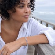 Opal Dream S925 Sterling Silver Natural Opal Delicate Bracelet - Image 5