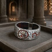 Ziwei Talisman Big Dipper Taiji Adjustable Ring - Image 5