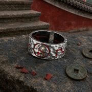 Ziwei Talisman Big Dipper Taiji Adjustable Ring - Image 4
