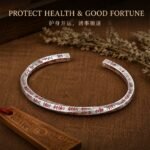 Taoist Tianpeng Ruler Talisman Silver Cuff