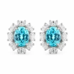 Aqua Petale Earrings