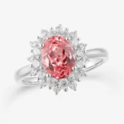 Padparadscha Bloom Ring - Image 2