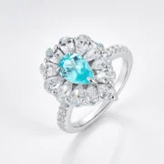 Paraiba Bloom Ring - Image 2
