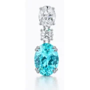 Aqua Lumen Earrings - Image 3