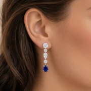 Celestial Cascade Earrings - Image 3