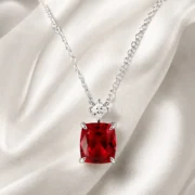 Ruby Glow Necklace - Image 2