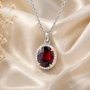 Crimson Halo Necklace - Image 2