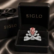 Blush Crown Ring - Image 5