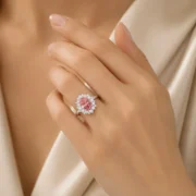 Padparadscha Bloom Ring - Image 5